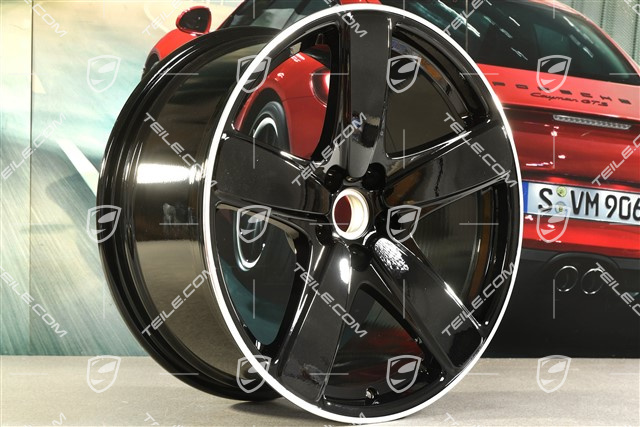 19" Felge "SportClassic", 9J x 19 ET21, schwarz hochglanz