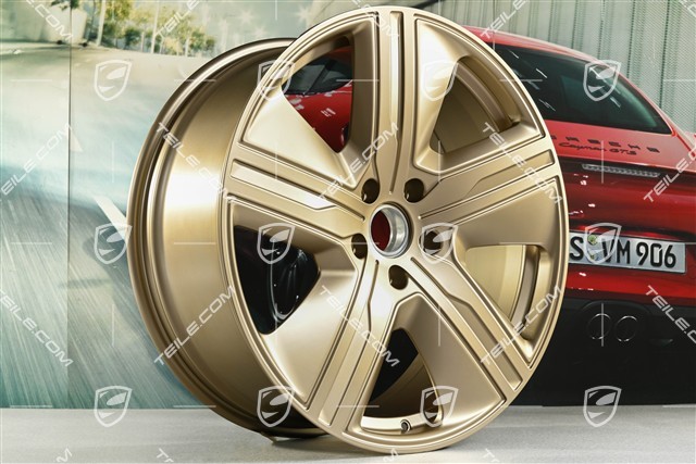 22-inch Macan Exclusive Design wheel rim set, 9J x 22 ET29 + 11J x 22 ET47, neodyme