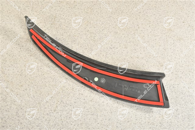 Wide wheel arch cover, rear bumper, L
