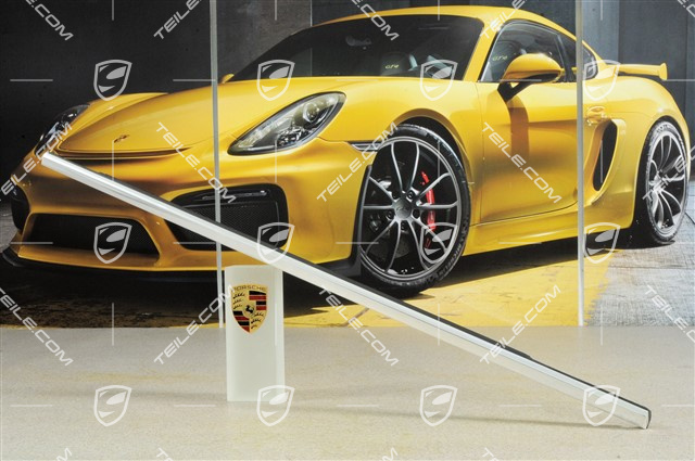 Abdeckung für Seitenscheibe hinten, Aluminimpaket, Chrom, L Abdeckung für Seitenscheibe hinten, Aluminimpaket, Chrom, L