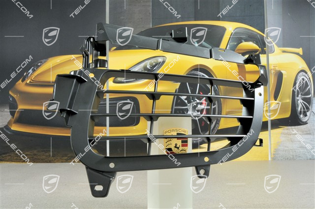 Ventilation grille, satin black, Turbo/GTS, L Ventilation grille, satin black, Turbo/GTS, L