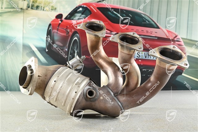 Spyder RS, Exhaust manifold with catalityc converter, Zyl. 1-3, R