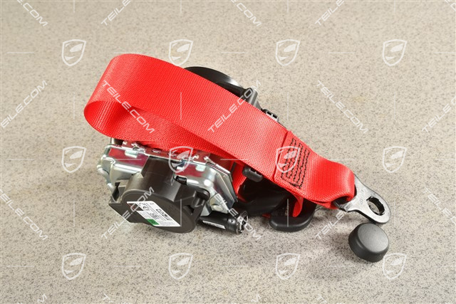 Coupe / Targa, Seat belt, front, Guards red, USA, R