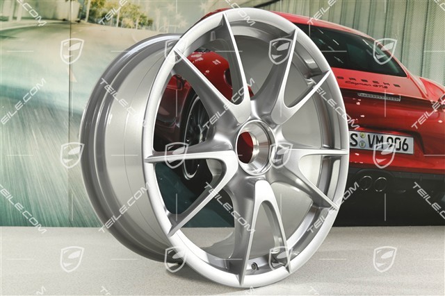 19" Felga GT3RS / GT3RS 4.0, srebrna (GT- silber), 9J x 19 ET47