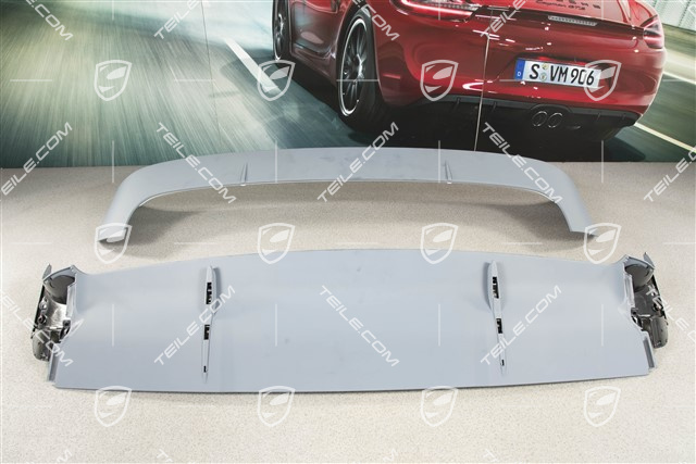 Rear spoiler, upper part
