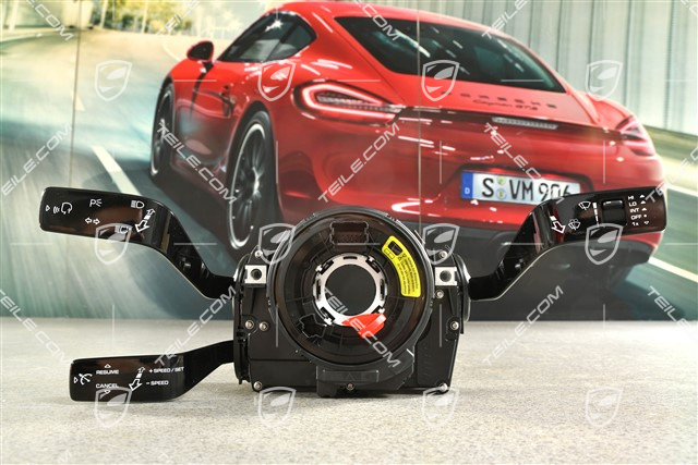 Steering column stalk switch, Cruise control / Heated 3-spoke multifunction steering wheel