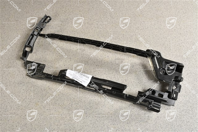 Front bumper, side ventilation grille, Black matte, L