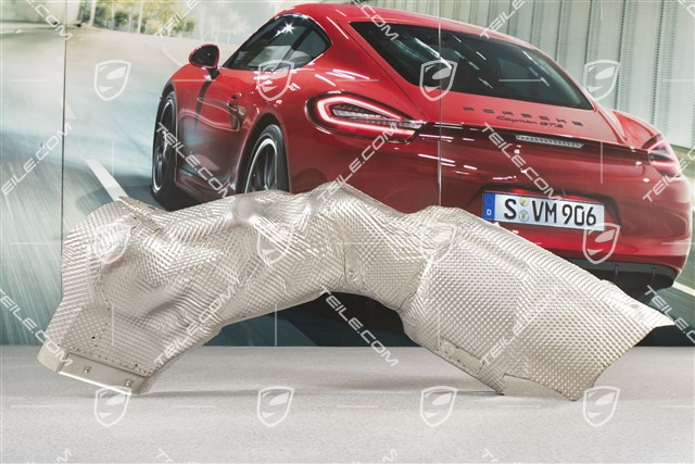 Heat protection, upper, Turbo, R