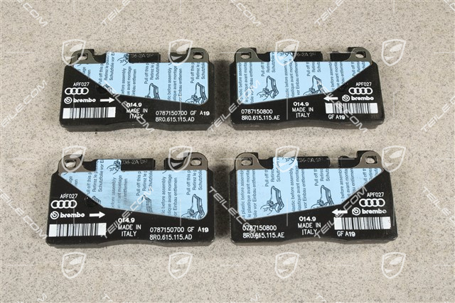 Audi Q5 / A6 C7 / A7 Bremsbelagsatz, VA