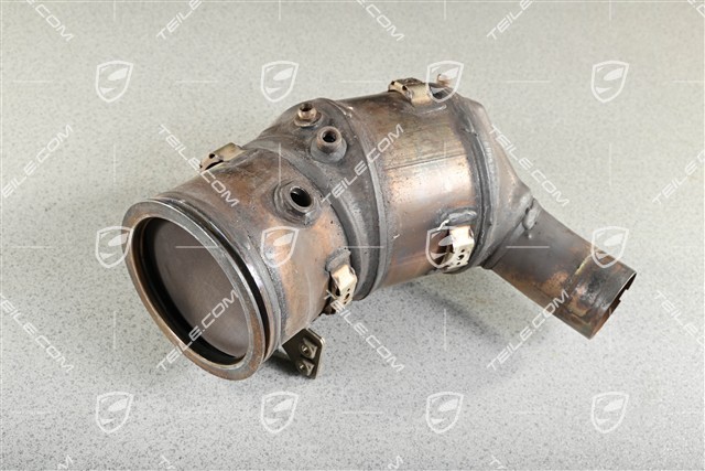 Integrated catalytic converter, with GPF, cyl. 4-6, L