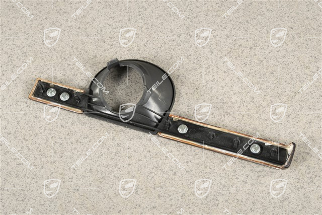 Trim. Ignition switch, Burr maple wood package, dark high gloss/Black