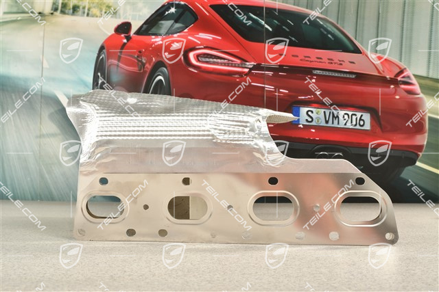 S / GTS, Abgaskrümmer, Dichtung mit Hitzeschutz / Abschirmblech Integriert Zyl, 1-4