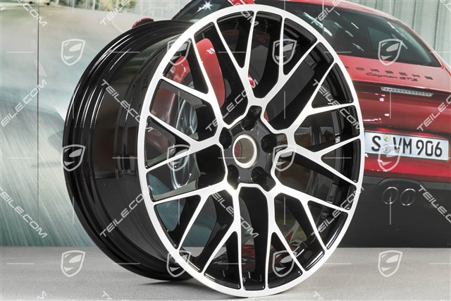 20-inch alloy wheel RS-Spyder Design, 10J x 20 H2 ET19, black high gloss