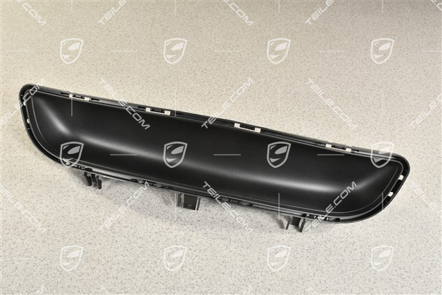 Front bumper cover / inlet, centre, Satin black