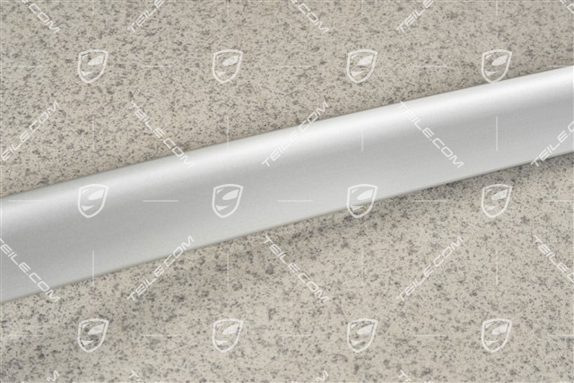 Roof edge strip, front, alu, R