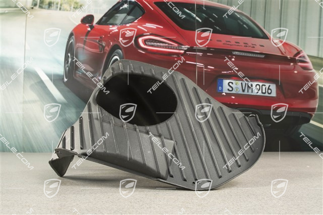 Abdeckung Verkleidung Bremskraftverstärker, Satinschwarz