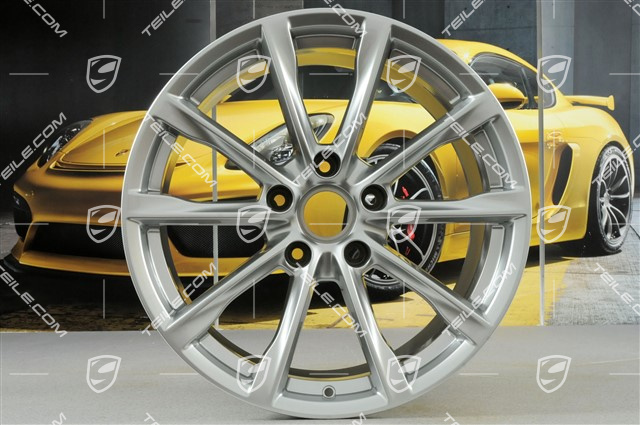 19-inch Boxster S wheel rim set, 8J x 19 ET57 + 10J x 19 ET45