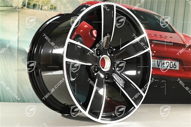 20" Felga Carrera Sport, 11,5J x 20 ET56, czarny wysoki połysk