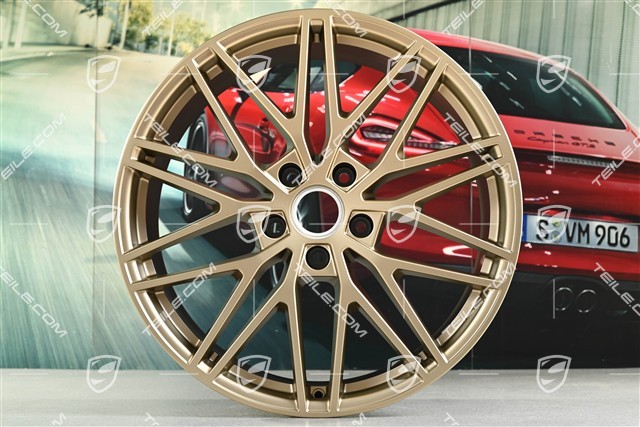 21-inch wheel rim set Cayenne RS Spyder Design, 11J x 21 ET49 + 9,5J x 21 ET46, neodyme