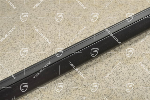 Moulding, Aluminium-package, black, rear, lower, L