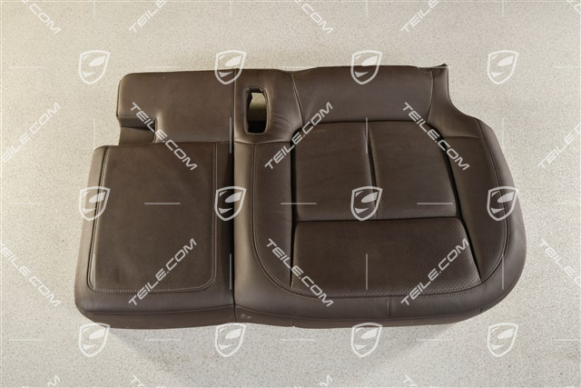 Sitz Basissitz, Leder Natur, für Klimasitz, espresso, L