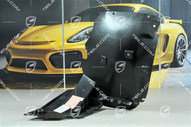 Front wheel-well liner, front part, L Front wheel-well liner, front part, L