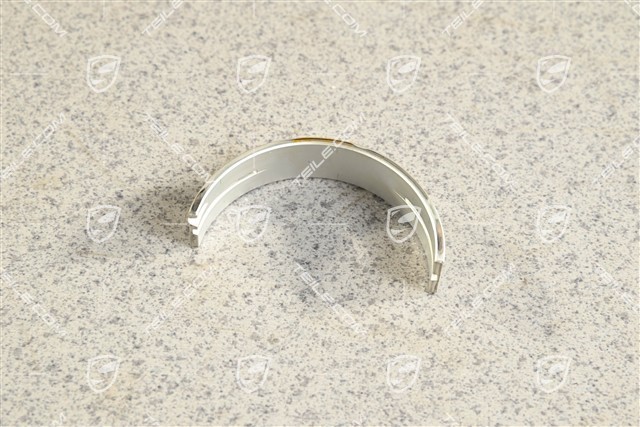 Crankshaft bearings, partial groove, Identification Yellow