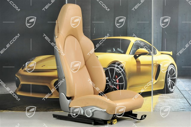 Sport Seat, manual adjustable, leather, heating, Sand beige, R