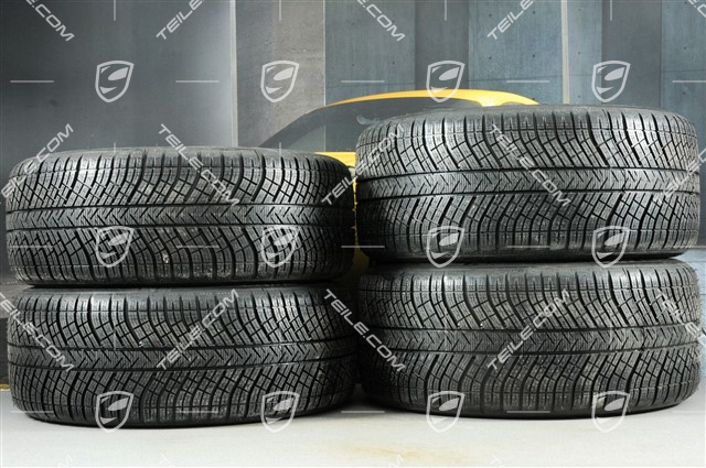 19-inch winter wheels set "Panamera", rims 9J x 19 ET64 + 10,5 J x 19 ET62 + Michelin Pilot Alpin 4 winter tyres 265/45 R19 + 295/40 R19, black
