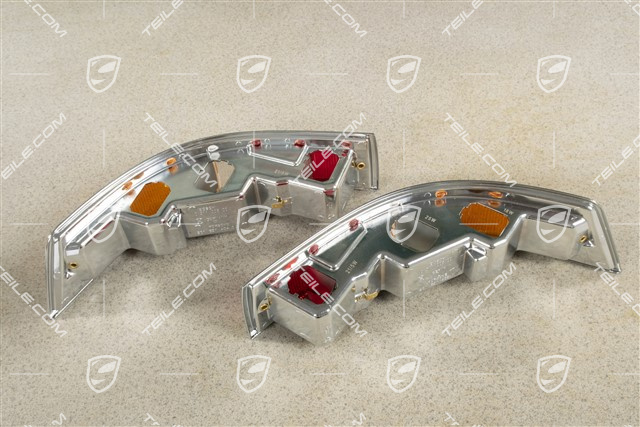 Heckleuchten Satz, Original Porsche Classic, SWB, EU-Ausführung, Set L+R