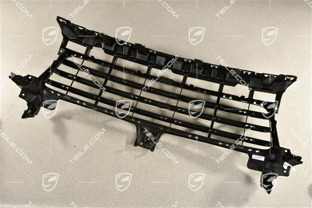 Front bumper, ventilation grille, Black matte,
