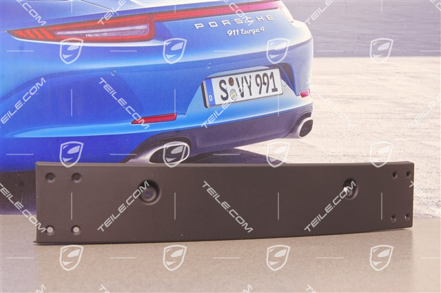 Front bumper number / Licence plate support, Turbo Front bumper number / Licence plate support, Turbo