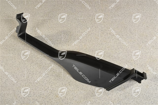 Targa, Verkleidung, Hinten, Schwarz, R