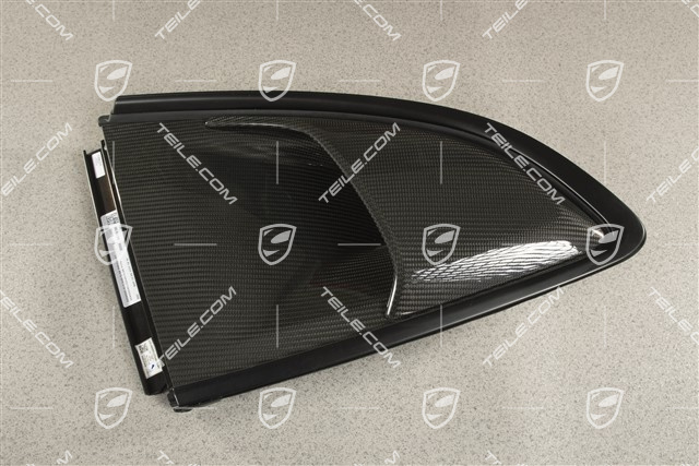 GT4RS Weissach Package, side window air inlet, carbon gloss, R