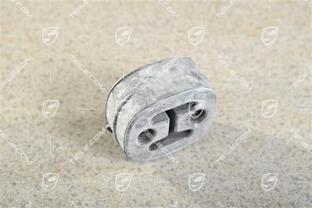 Rubber bracket for front silencer