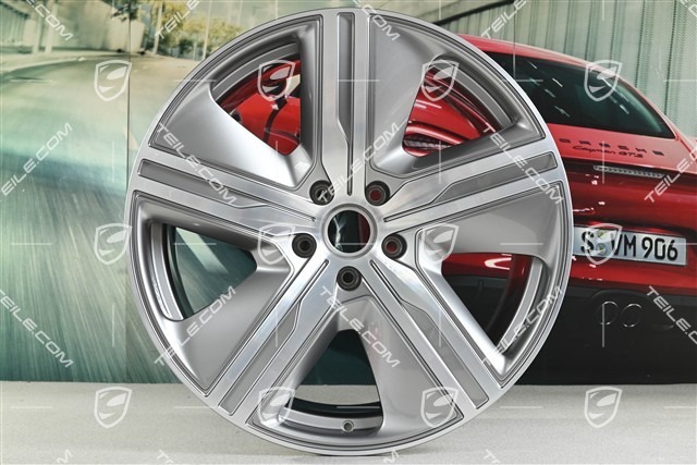 22-inch wheel rim Macan Exclusive Design, 11J x 22 ET47, right