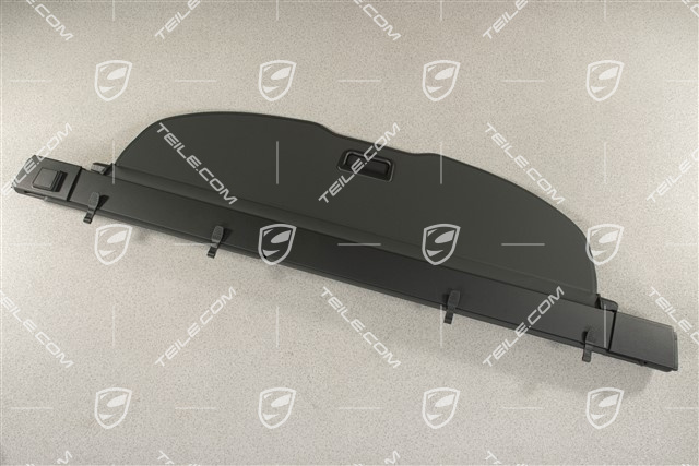 Kofferraumabdeckung, Schwarz
