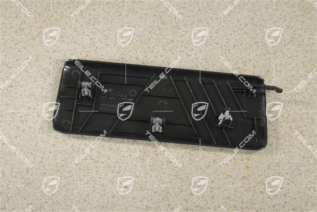 Blende, Lehne, Mitte, Schwarz