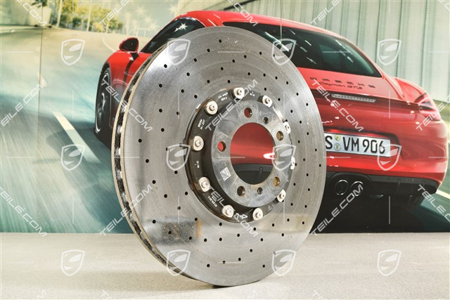 PCCB ceramik brake disc, 20-inch / 420mm, L, damged