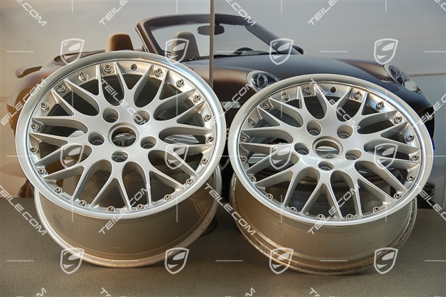 18" Felgensatz Sport Classic II (2-teilig), 7,5J x 18 ET50 + 9J x 18 ET52 18" Felgensatz Sport Classic II (2-teilig), 7,5J x 18 ET50 + 9J x 18 ET52