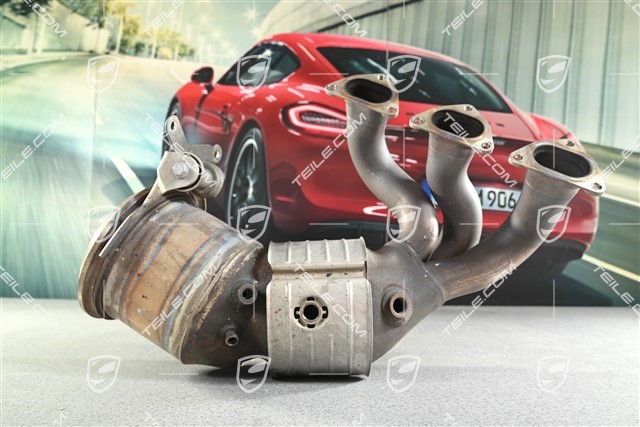 GT3 RS, Kolektor wydechowy z filtrem GPF, cyl. 4-6