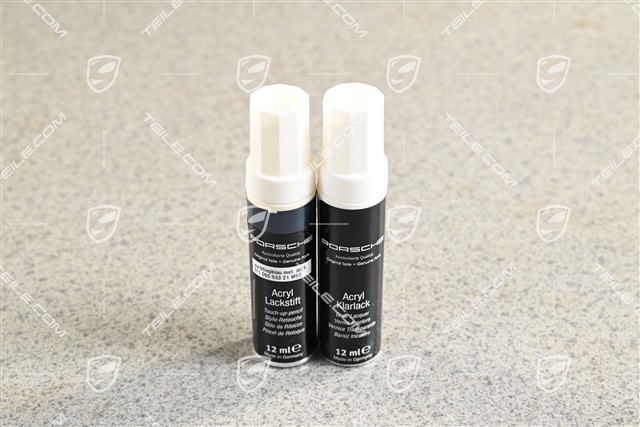 Paint touch-up applicator base coat + clear coat, Yachting blue metallic M5S
