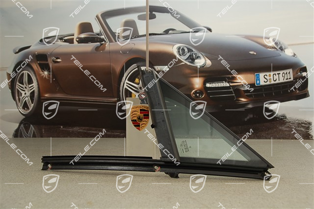 Quarter window, front left door, front, tinted heat protection glass, Privacy Quarter window, front left door, front, tinted heat protection glass, Privacy