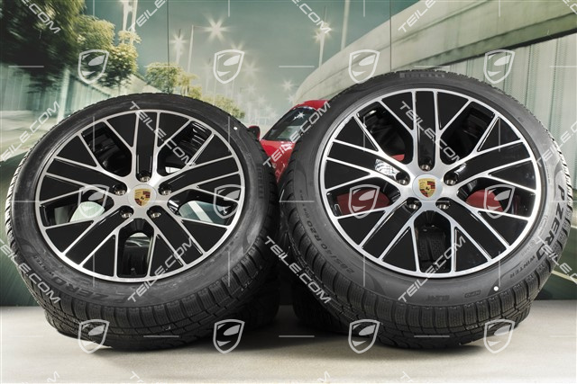 20-inch Turbo Aero winter wheel set, rims 9J x 20 ET54 + 11J x 20 ET60 + NEW Pirelli winter tyres 245/45 R20 + 285/40 R20