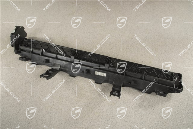Radiator Grille Shutter with engine / air flap, centre, Black matte