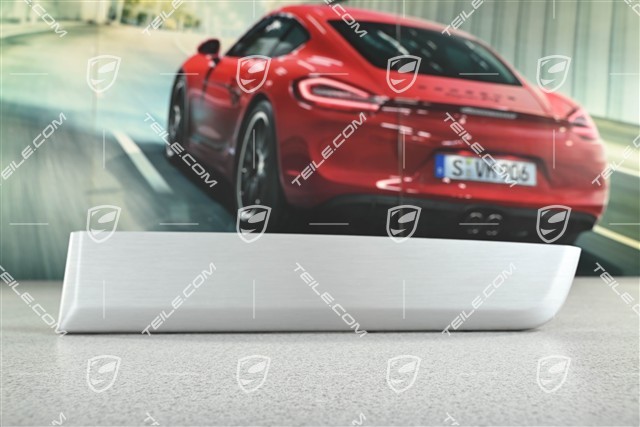 Dashboard trim moulding brushed aluminum / Passanger's side