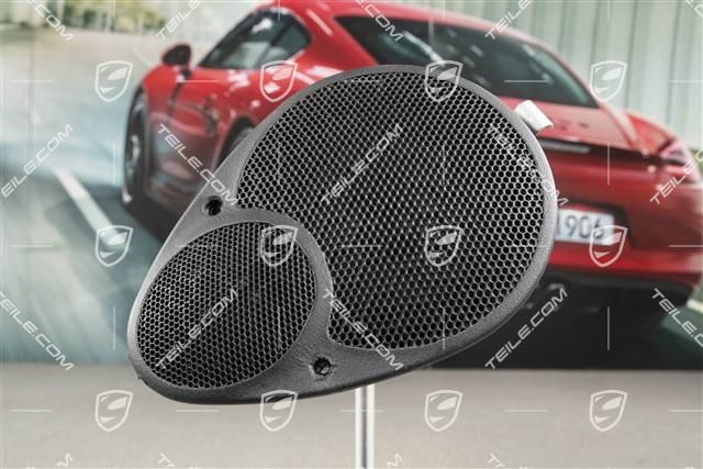 Lautsprecher hinten, Schwarz, Leder, Soundpaket Harmann analog, Coupe/Targa L / Cabrio R