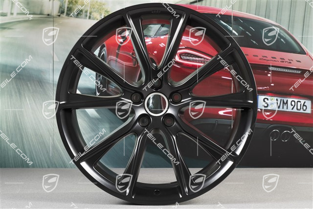 22" Felga BBS, 10J x 22 ET48, czarny satynowy mat