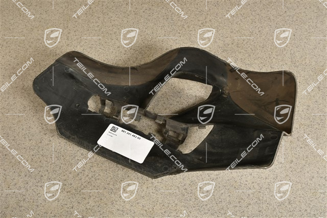 S, Front suspension Spoiler, control arm / wishbone, L