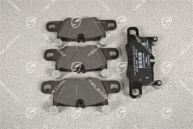 Bremsbeläge hinten, C2S/C4S, L+R Bremsbeläge hinten, C2S/C4S, L+R